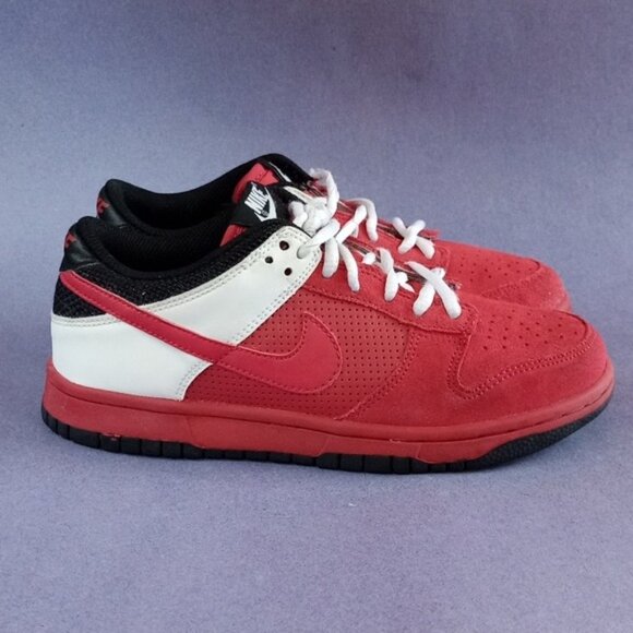 RARE 2008 Nike Dunk Low Shoe 310569-661 Varsity Red - Picture 14 of 14